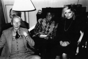 Basquiat with William Burroughs and Debbie Harry